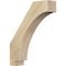 Ekena Millwork 4"W x 16"D x 20"H Imperial Rough Sawn Knee Brace, Douglas Fir BRC04X16X20IMP00RDF - alternate 1